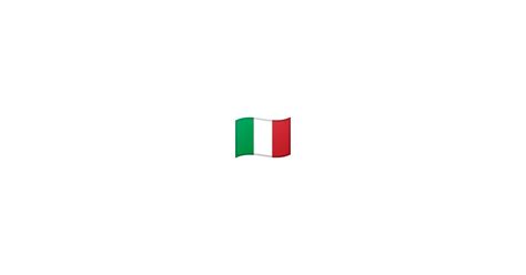 bandiera italiana emoji tastiera